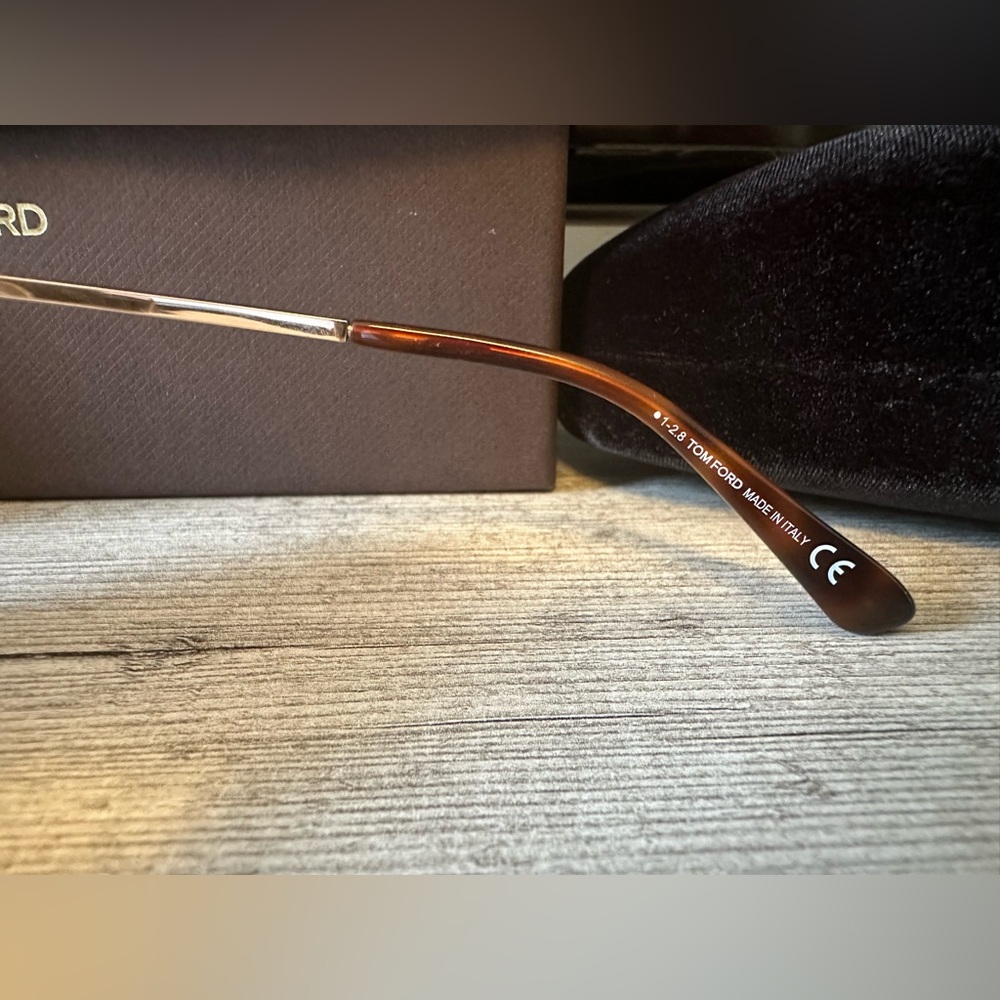 NIB Tom Ford Zeila Sunglasses Rose Gold - Picture 5 of 7